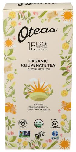 Oteas Tea Rejuvenate Organic - 15 Pc (6 Units)