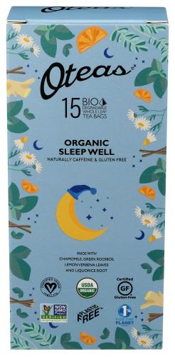 Oteas Organic Sleep Well - 15 Pc (6 Units)