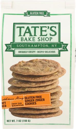 Tates Cookie Ginger Zinger - 7 Oz (6 Units)