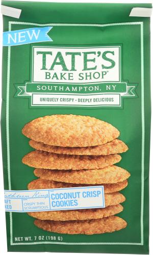 Tates Cookies Coconut Crisp - 7 Oz (6 Units)