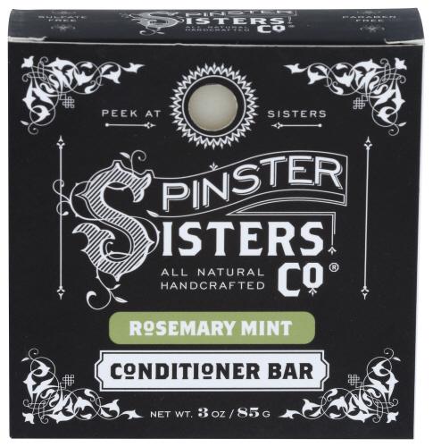 Spinster Sisters Co Conditioner Bar Rsmry Mnt - 3 Oz (1 Units)