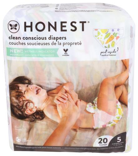 The Honest Company Diaper So Delish Size 5 - 20 Pk (4 Units)