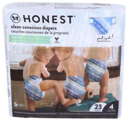 The Honest Company Diapers Tie Dye For Size 4 - 23 Ea (1 Units)
