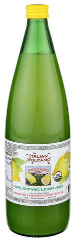 Volcano Juice Lemon Organic - 1 Lt (6 Units)