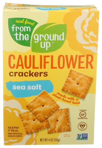 From The Ground Up Crackers Cauliflwr Seaslt - 4 Oz (6 Units)