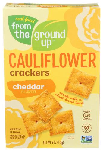 From The Ground Up Crackers Cauliflwr Cheddr - 4 Oz (6 Units)