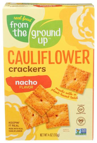 From The Ground Up Crackers Cauliflowr Nacho - 4 Oz (6 Units)