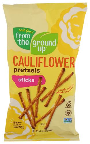 From The Ground Up Pretzel Stck Cauliflwr - 4.5 Oz (12 Units)