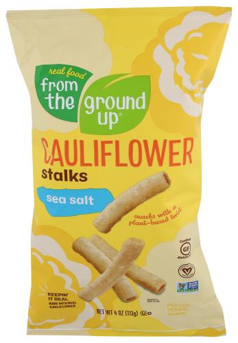 From The Ground Up Stalk Caulflower Sea Salt - 4 Oz (12 Units)