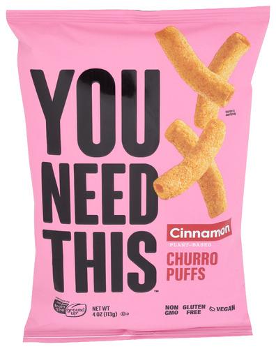 You Need This Puffs Churro - 4 Oz (12 Units)