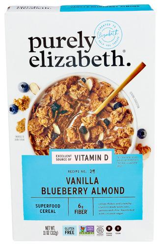 Purely Elizabeth Cereal Vnlla Blbry Almond - 11 Oz (6 Units)