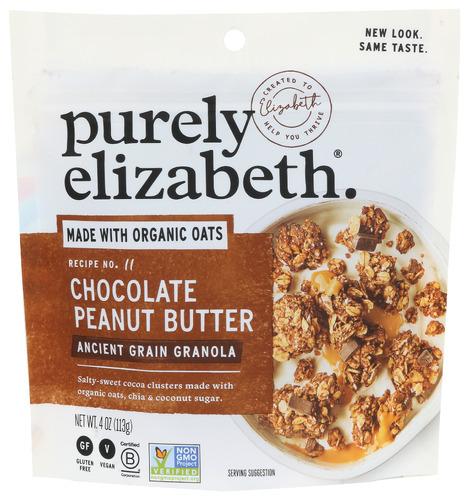 Purely Elizabeth Granola Nt Butter Chc Snck - 4 Oz (10 Units)