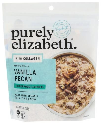 Purely Elizabeth Collagen Oat Vnilla Pecan - 8 Oz (6 Units)