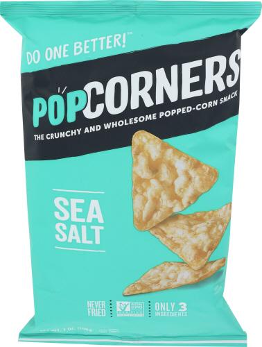 Popcorners Corn Chips Sea Salt - 7 Oz (12 Units)