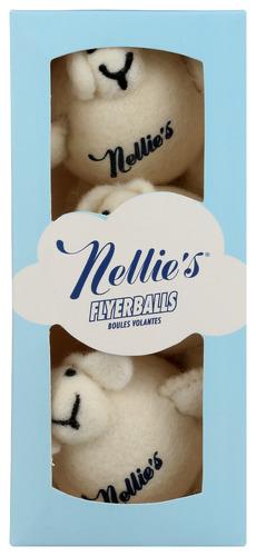Nellies All Natural Dryer Ball Lamby Wool - 3 Pk (12 Units)