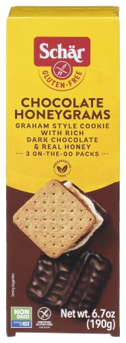 Schar Cookie Chocolate Honeygram - 6.7 Oz (6 Units)