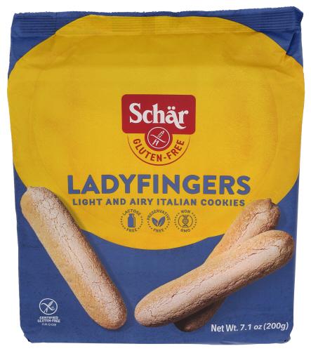 Schar Cookie Lady Finger - 7.05 Oz (6 Units)