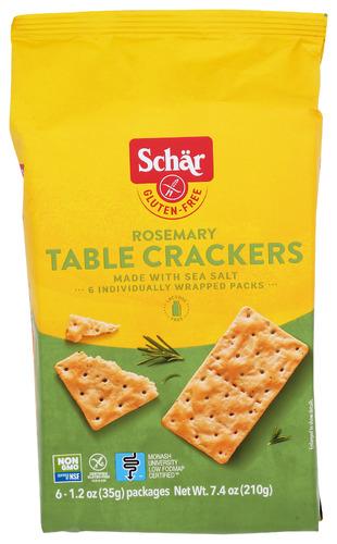 Schar Cracker Rosemary Table - 7.4 Oz (5 Units)