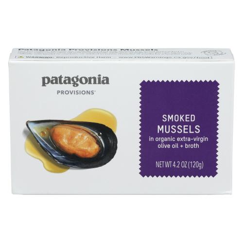 Patagonia Provisions Mussels Smoked Organic - 4.2 Oz (10 Units)
