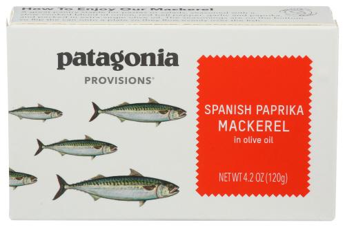 Patagonia Provisions Mackerel Spanish Paprika - 4.2 Oz (10 Units)