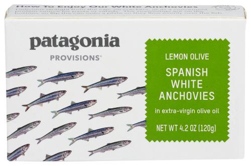 Patagonia Provisions Anchovies Spnsh Lmn Olv - 4.2 Oz (10 Units)