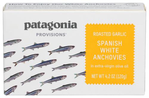 Patagonia Provisions Anchovies Spnsh Roasted Garlic - 4.2 Oz (10 Units)