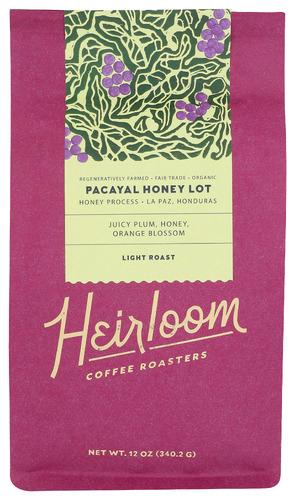 Heirloom Coffee Pacayal Honey Lot - 12 Oz (6 Units)