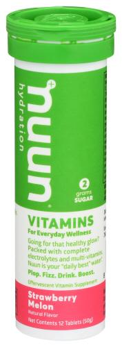 Nuun Vitamin Strawberry Melon - 12 Tb (8 Units)