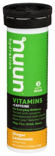 Nuun Vitamin Caff Gngr Lmnade - 12 Tb (8 Units)