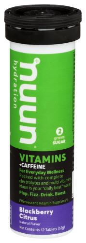 Nuun Vitamin Caff Blackberry - 12 Tb (8 Units)
