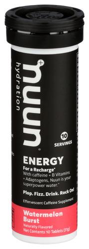 Nuun Energy Watermelon Burst - 10 Tb (8 Units)
