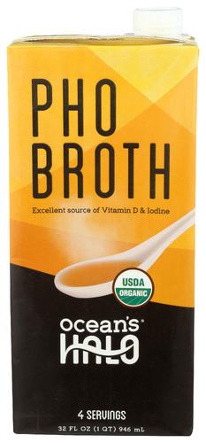Oceans Halo Broth Pho - 32 Oz (6 Units)