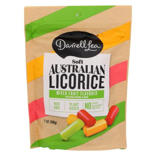 Darrell Lea Candy Lqrice Mxd Flvr - 7 Oz (8 Units)