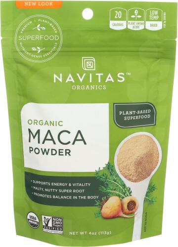 Navitas Maca Powder Organic - 4 Oz (12 Units)