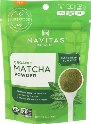 Navitas Matcha Powder Organic - 3 Oz (1 Units)