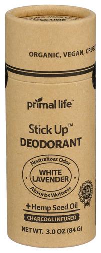 Primal Life Organics Deodorant Stick White Laven - 3 Oz (1 Units)