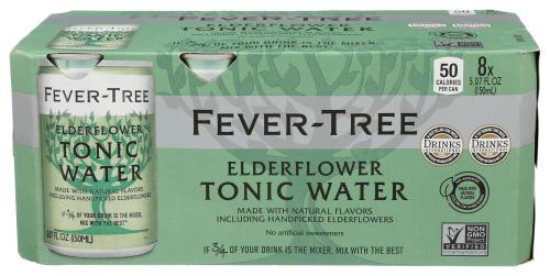 Fever Tree Water Tonic Elderflower - 40.56 Fo (3 Units)
