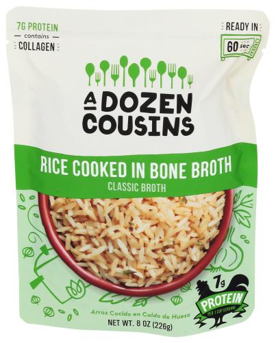A Dozen Cousins Rice Classic Broth Rte - 8 Oz (6 Units)