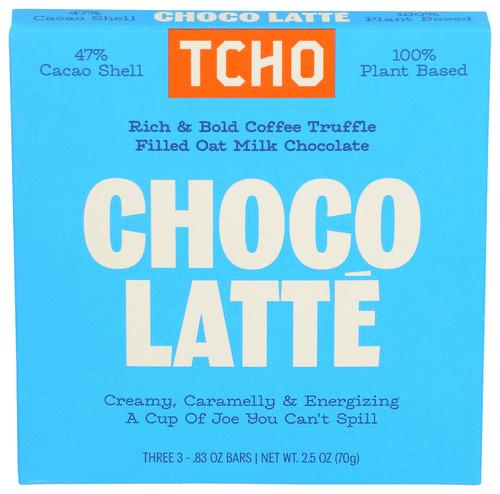 Tcho Bar Chocolate Choco Latte - 2.5 Oz (10 Units)
