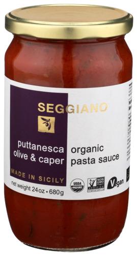 Seggiano Sauce Pasta Puttanesca Or - 24 Oz (6 Units)