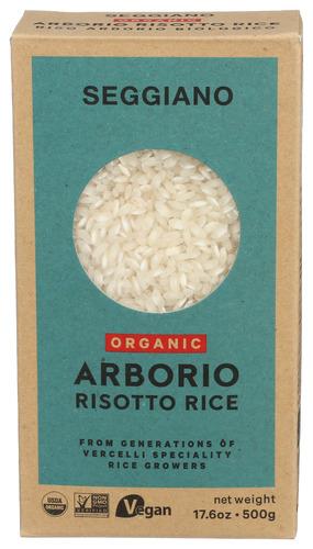 Seggiano Risotto Arborio Rice - 17.6 Oz (6 Units)