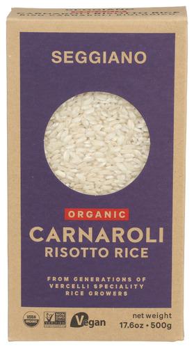Seggiano Risotto Carnaroli Rice - 17.6 Oz (6 Units)
