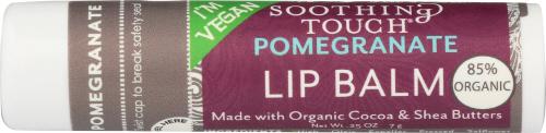 Soothing Touch Lip Balm Pomegranate - 0.25 Oz (12 Units)