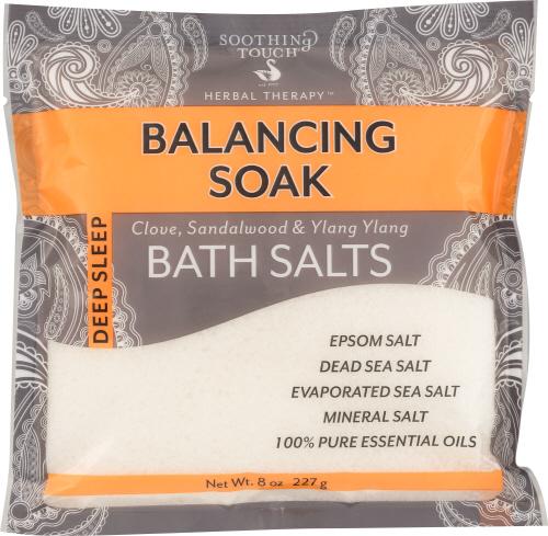 Soothing Touch Bath Salt Balancing Soak - 8 Oz (6 Units)