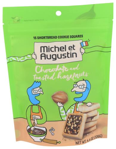 Michel Et Augustin Cookie Sqr Hzlnt Pch15 - 4.4 Oz (6 Units)