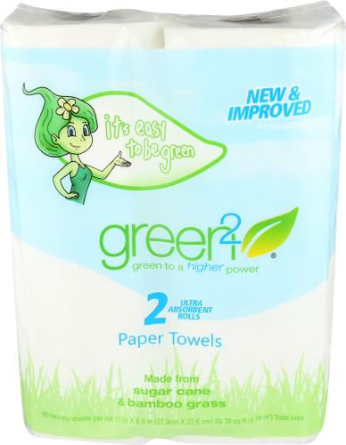 Green2 Paper Twl 65Sht Tree Free - 2 Pc (24 Units)
