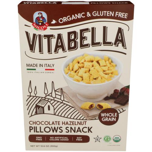Vitabella Cereal Chocolate Pillows Organic - 10.6 Oz (8 Units)