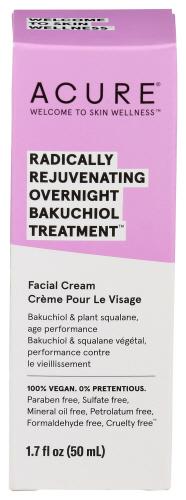 Acure Cream Overnight Bakuchiol - 1.7 Fo (1 Units)