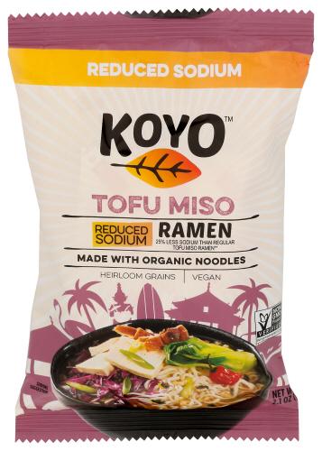 Koyo Soup Ramen Tofu&Miso Rs - 2 Oz (12 Units)