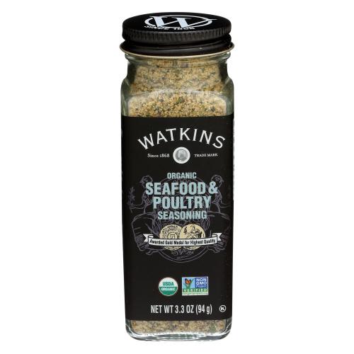 Watkins Seasoning Seafd Pltry Organic - 3.3 Oz (3 Units)